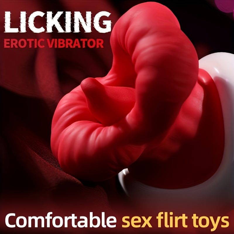 Rose Sucking Licking Vibrator For Women Clitoris, Nipples Stimulator & Vagina Masturbators Massager