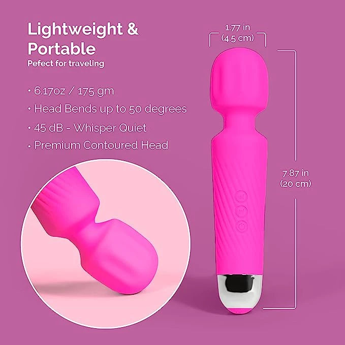 Wireless AV Vibrator for Women - G Spot Stimulation and Masturbation - Adult Sex Toy Delight Desires Wireless AV Vibrator for Women - G Spot Stimulation and Masturbation - Adult Sex Toy Delight Desires