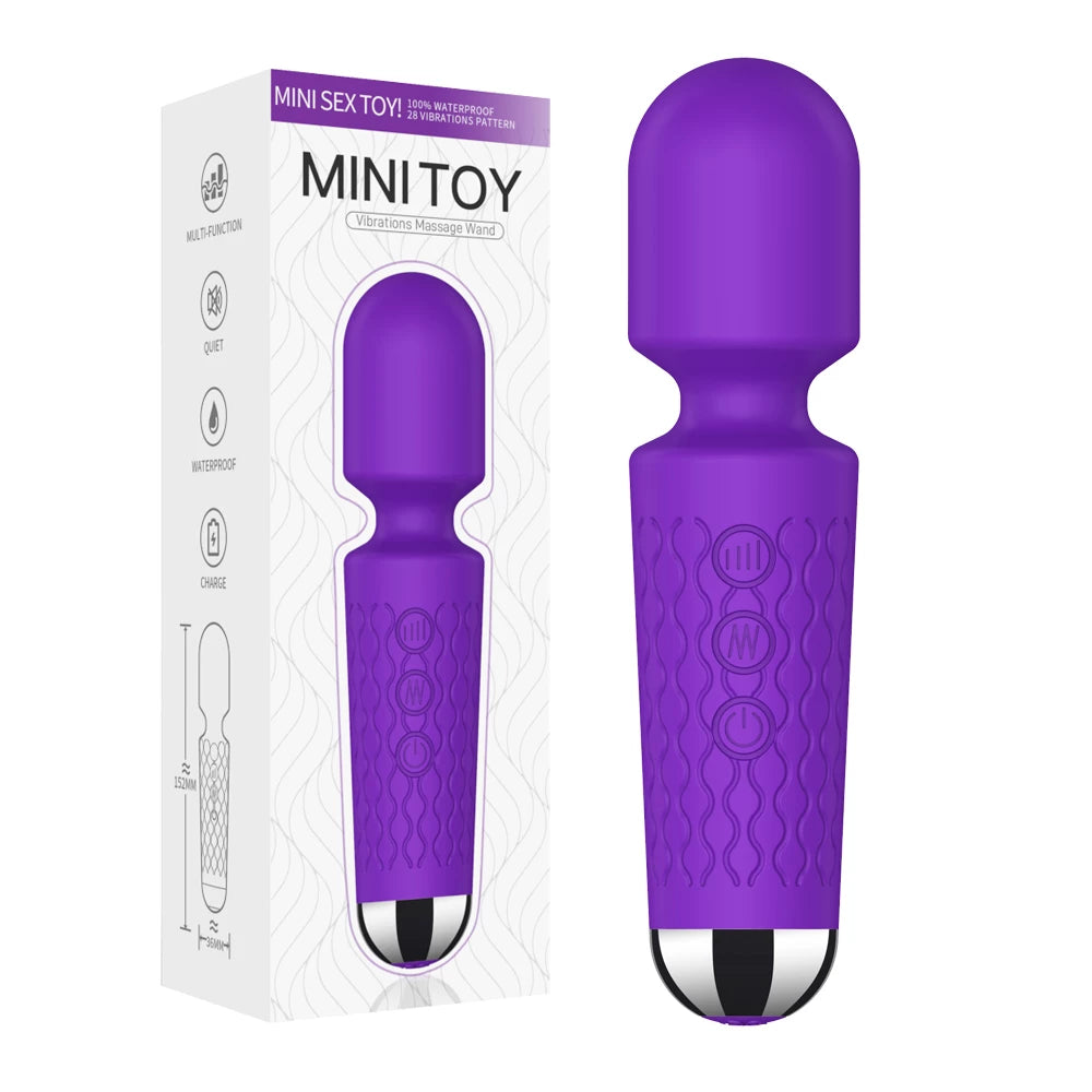 Wireless AV Vibrator for Women - G Spot Stimulation and Masturbation - Adult Sex Toy Delight Desires Wireless AV Vibrator for Women - G Spot Stimulation and Masturbation - Adult Sex Toy Delight Desires