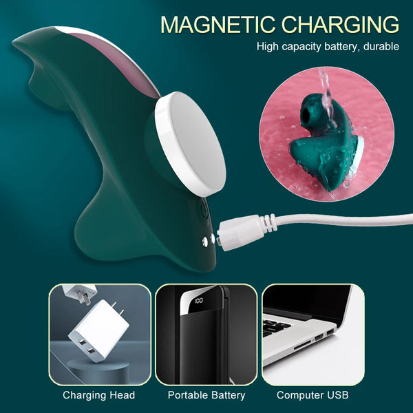 Wearable Mini Vibrator For Women Clitoris Sucker App Bluetooth Remote Control