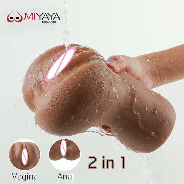 Soft Vagina & Anal Realistic Male Masturbator