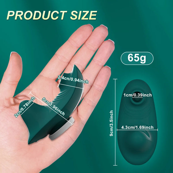 Wearable Mini Vibrator For Women Clitoris Sucker App Bluetooth Remote Control