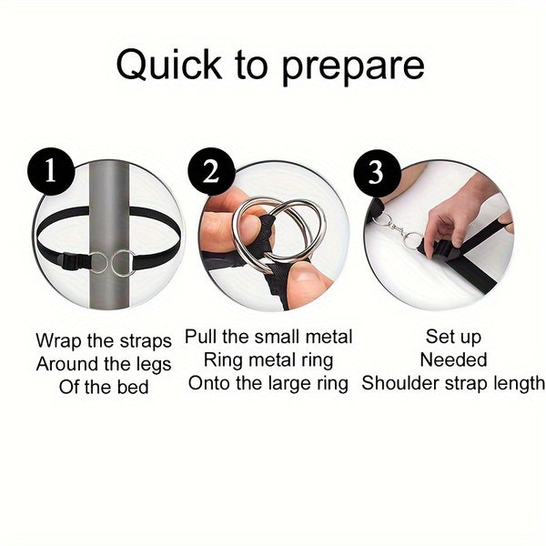 Ultimate Bondage Bliss: Erotic Restraint Set for Couples' Sensual Adventures